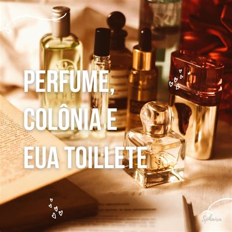 diferença entre colônia e perfume